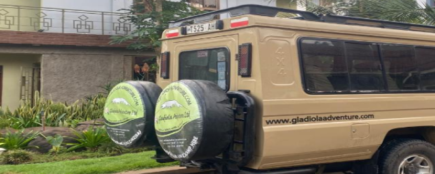 Gladiola  Adventure safari vehicle - gladiola adventure ltd