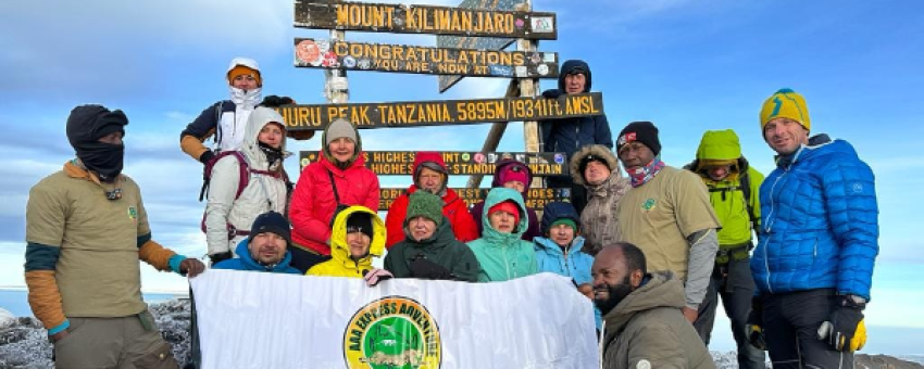 Uhuru Peak of Mount Kilimanjaro - AAA EXPRESS ADVENTURE