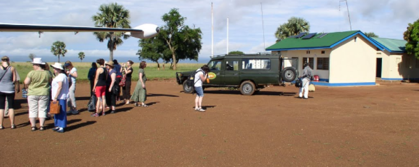 Pakuba Airstrip inside Murchison Falls National Park - UWA