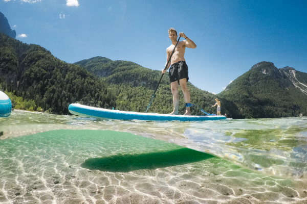 Lake Predil Summer fun with Bovec Paddleboarding - C 2020