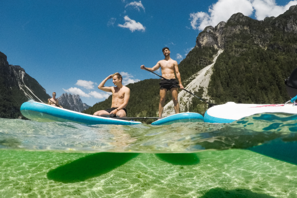 Lake Predil Summer fun with Bovec Paddleboarding - C 2020