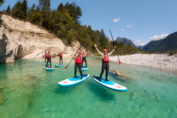 Whitewater fun on the Soča river with Bovec Paddleboarding - C 2022
