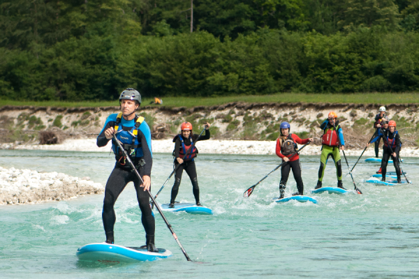 Whitewater fun on the Soča river with Bovec Paddleboarding - C2020