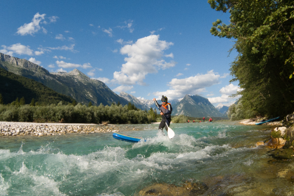 Whitewater fun on the Soča river with Bovec Paddleboarding - C2021