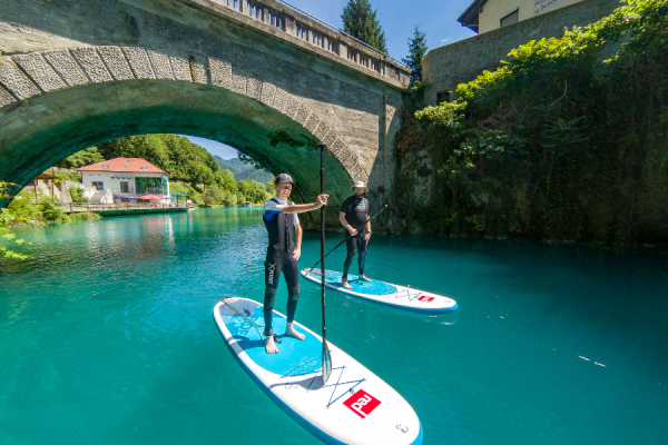 Summer fun on the Soča river with Bovec Paddleboarding - C2021