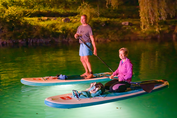 Night time fun Paddleboarding with Bovec Paddleboarding - C2021
