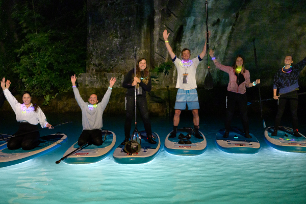 Night time fun Paddleboarding with Bovec Paddleboarding - C2023