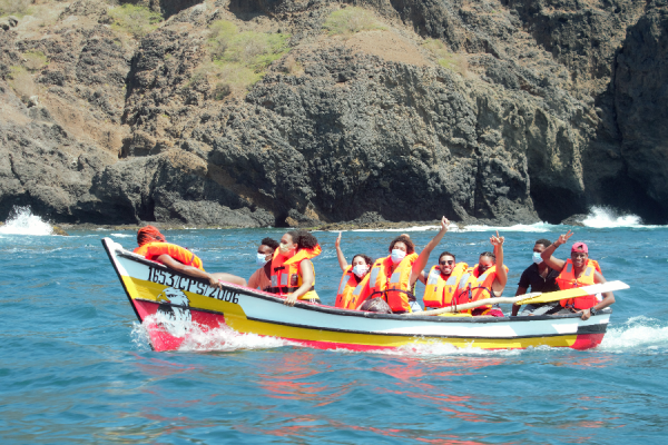 Direction grotte d'Aguas Belas - Rural Tours