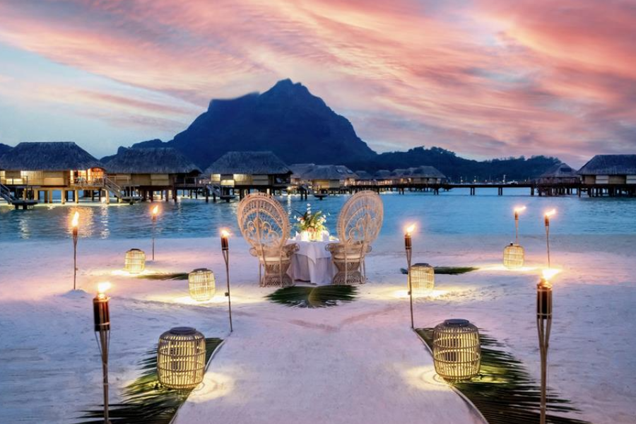 Diner romantique sur notre plage - n/a