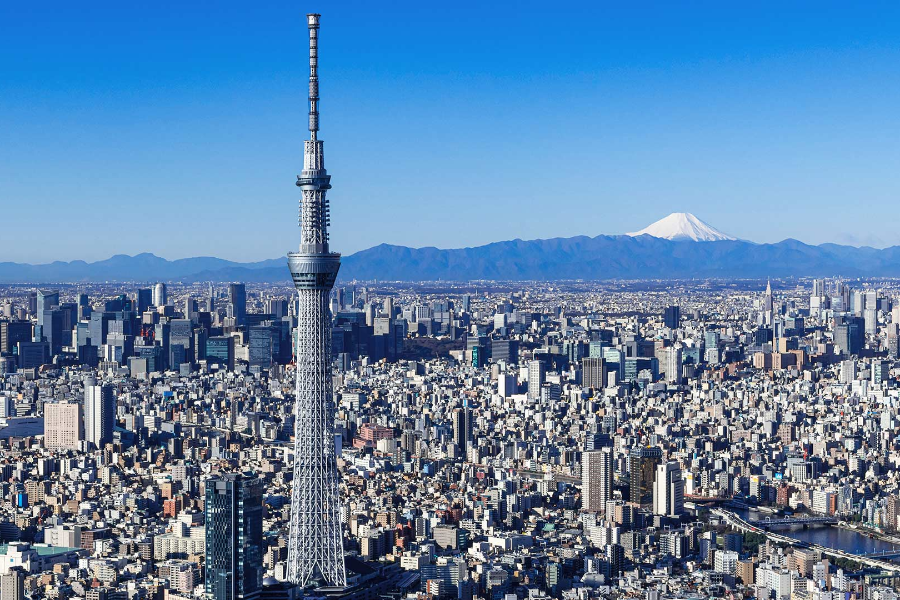 Vue sur la Tokyo Skytree - M.B