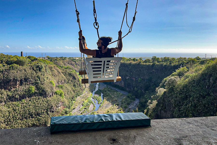 Balançoire aérienne - Vertikal Jump Réunion