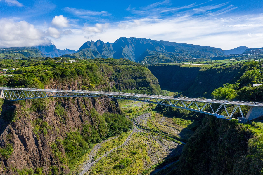 Le pont du Bras de la Plaine - Vertikal Jump Réunion