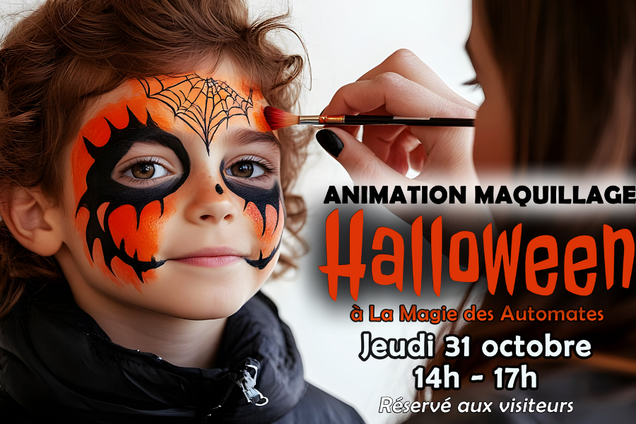 animation maquillage a la magie des automates - la magie des automates