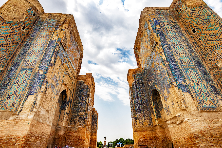 Palais de Tamerlan à Shahrisabz - IS - Luca Ladi Bucciolini