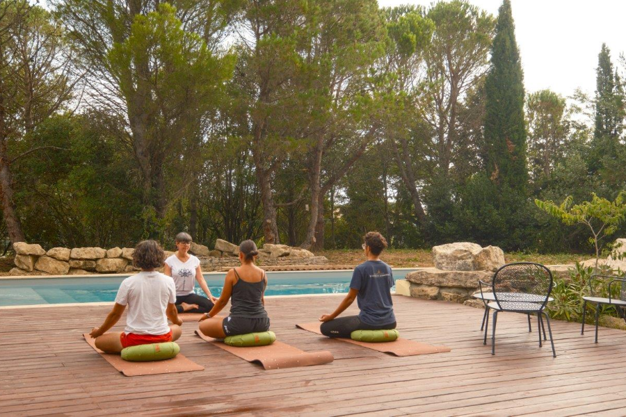 Yoga au Domaine de Camboyer - Domaine de Camboyer