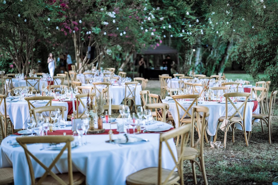 Réception de mariage dans le parc - Couderc Fabien