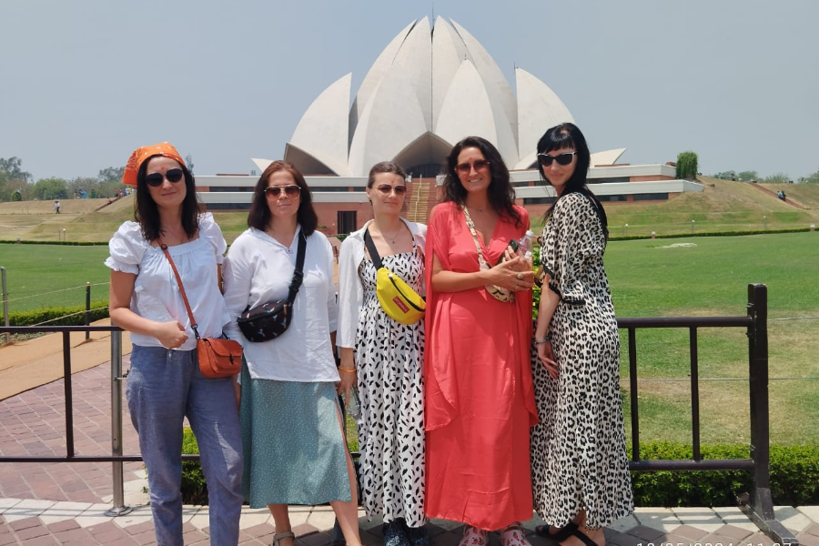 lotus temple - client from russia