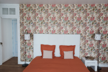 Chambre double avec lit king-size - Zélie Vénague