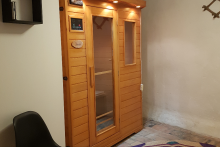 Sauna privatif 3 places (à infrarouge) - Zélie Vénague