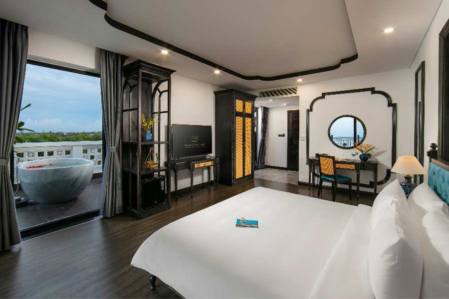 Chambre double de Sky Ocean Deluxe - Bliss Hoi An Beach Resort & Wellness - blisshoian