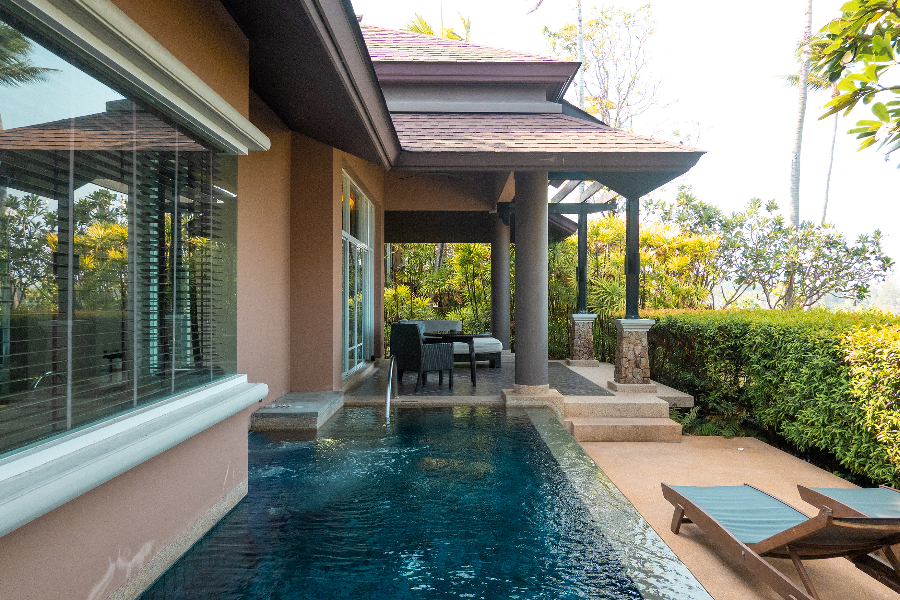 Pool Villa Sea View - terrace area and private plunge pool - Assets owned by Pullman Phuket Panwa Beach Resort