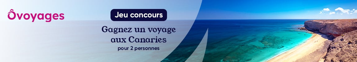 Gagnez un séjour aux Canaries d'une semaine pour 2 dans un hôtel 4 étoiles !