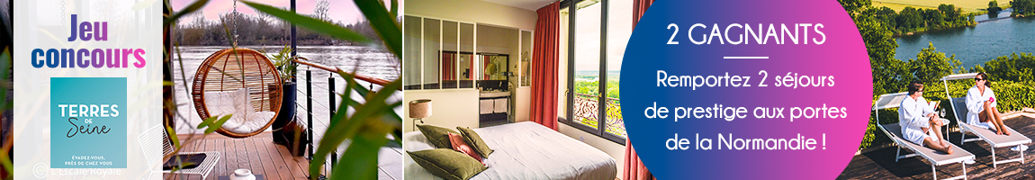 Remportez 2 week-end de prestige aux portes de la Normandie !