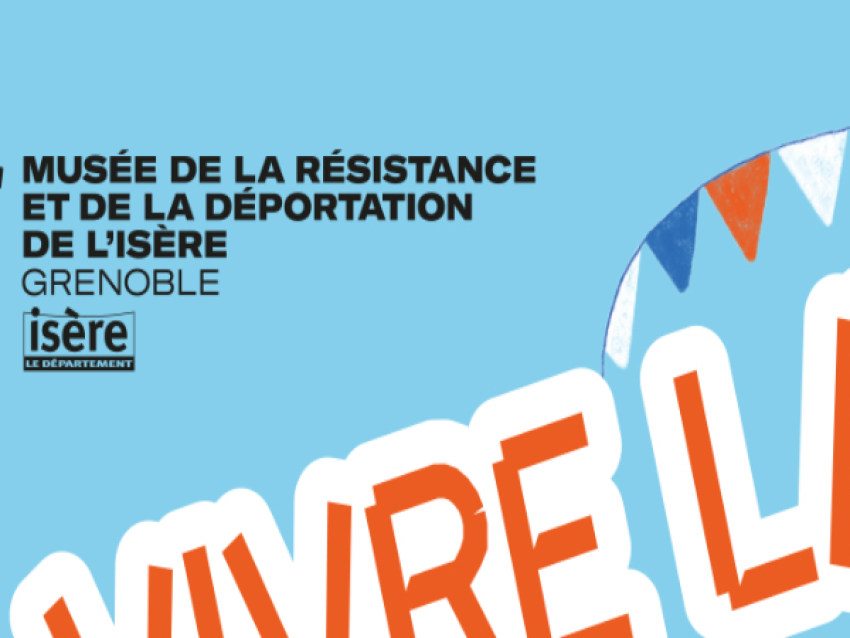 Affiche Vivre la Libération ! La journée festive - Atelier Domino