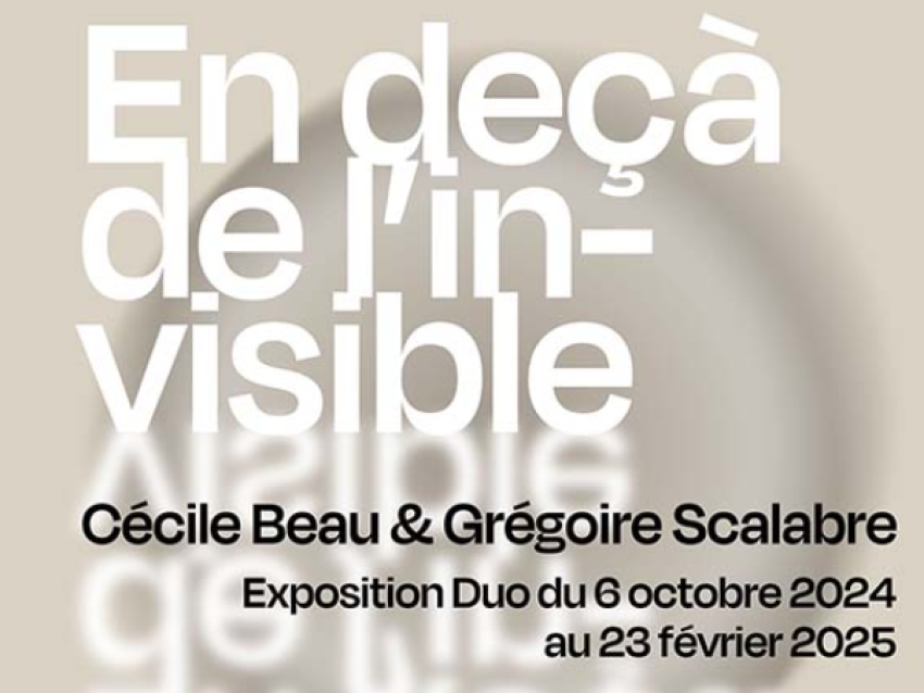 Vernissage de l’exposition En deçà de l’invisible