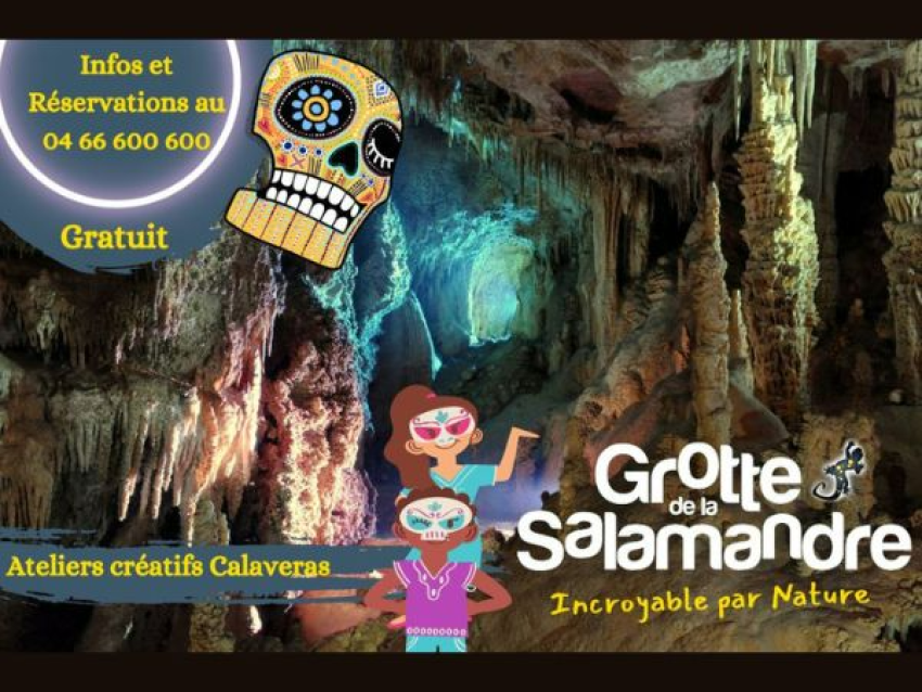 Ateliers créatifs Calaveras - Grotte de la Salamandre