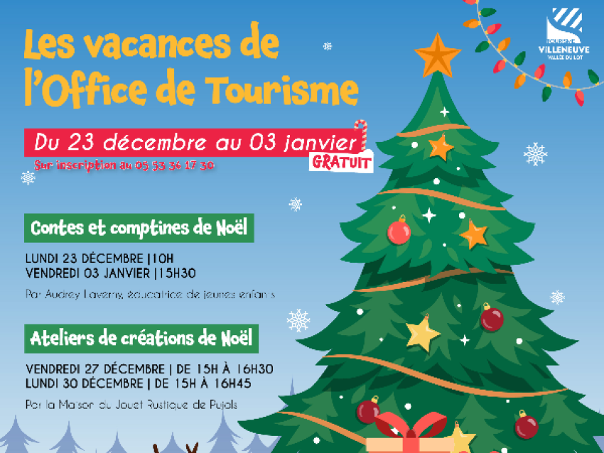 Ateliers de créations de Noël