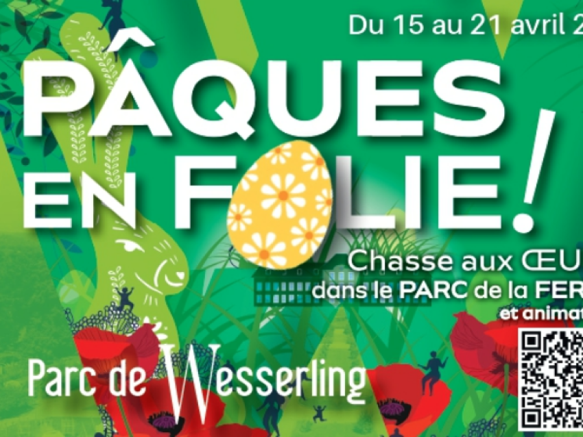 Affiche Pâques 2025 - Parc Wesserling