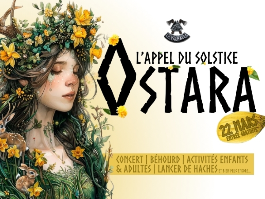 Fête viking printemps Ostara au Le Valhalla Ifs - Le Valhalla