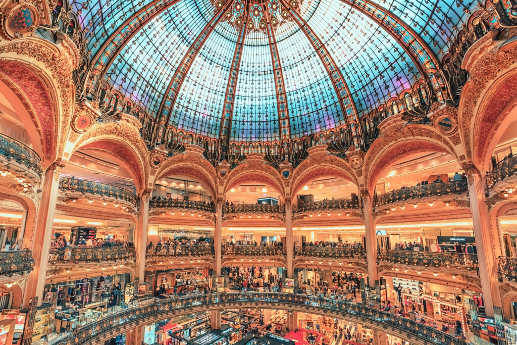 Dôme des Galeries Lafayette à Paris