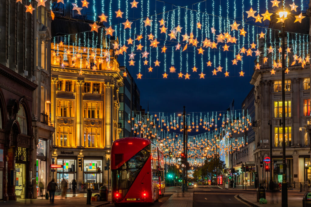 Londres et ses impressionnantes illuminations de Noël