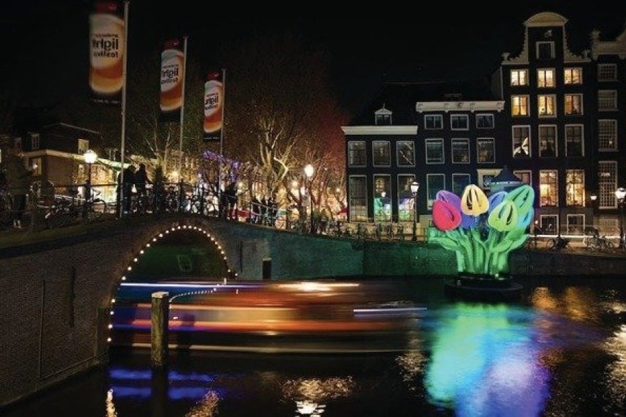 Festival de lumières à Amsterdam