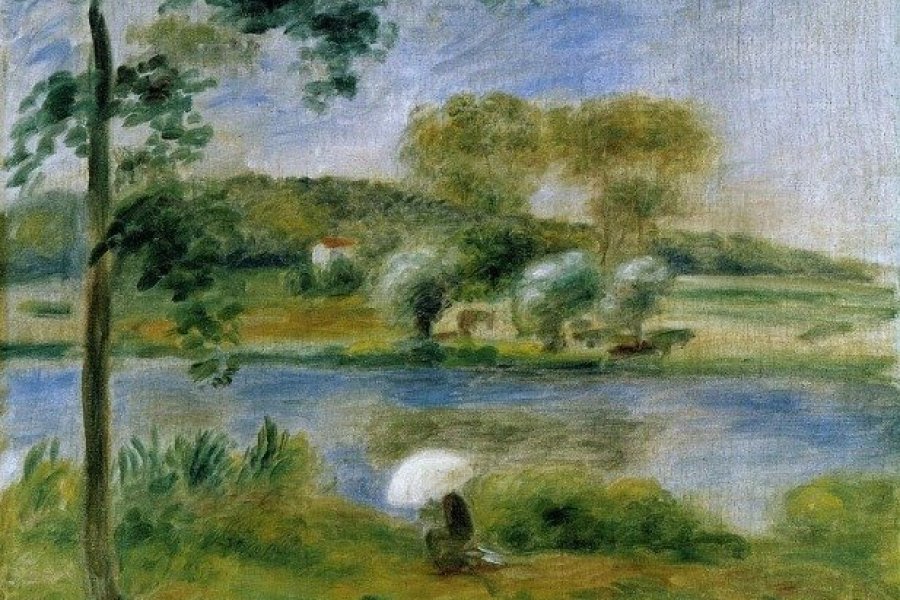 Les banques de la Rivière, Auguste Renoir
