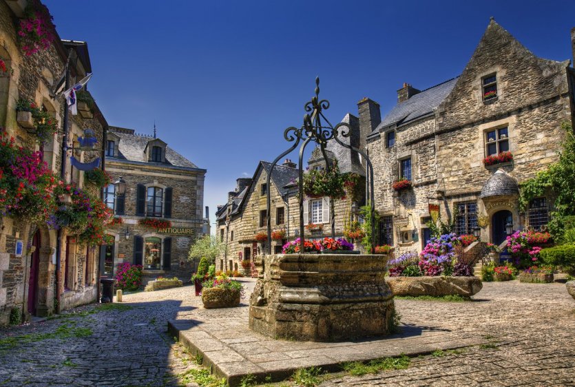 布列塔尼的10个最美的村庄 Bretagne