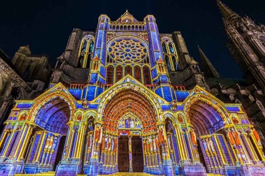 Les 8 plus belles illuminations de Chartres en lumière