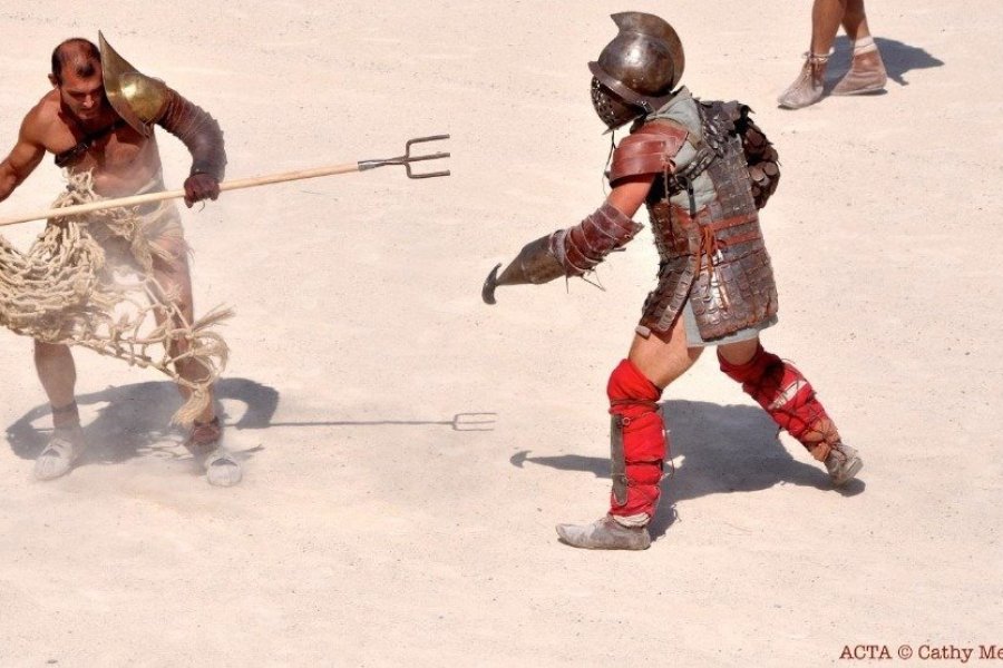 Le musée de Vieux-la-Romaine vous invite à la rencontre des gladiateurs