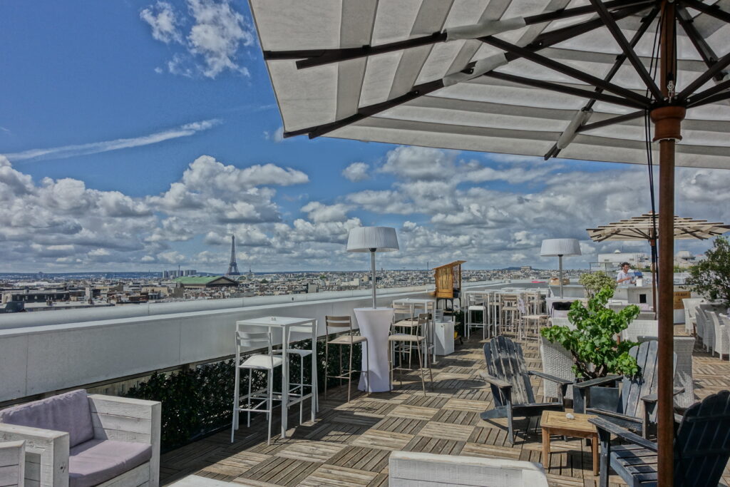 Bar rooftop à Pairs - les meilleurs rooftops à Paris