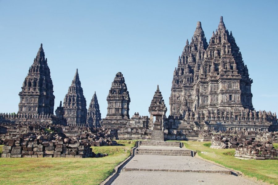 L'Indonésie, culture à Java et dans la plaine de Prambanan