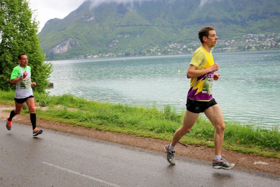 Le marathon d'Annecy
