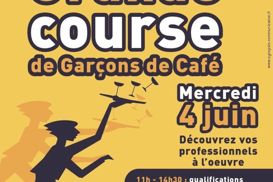 Grande course de garçons de café à Mulhouse le mercredi 4 juin 2014