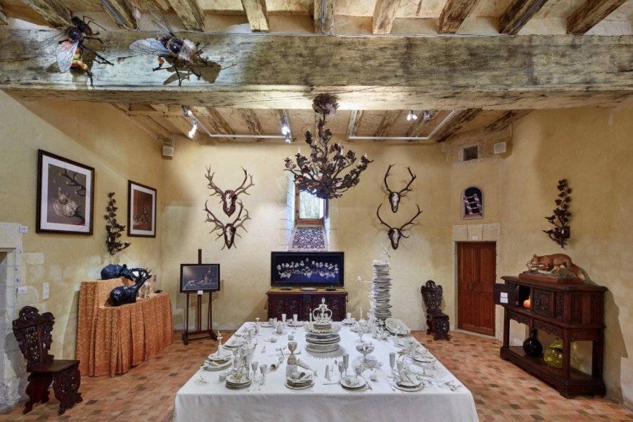 Exposition autour des liens entre le goût et l'art au Château du Rivau
