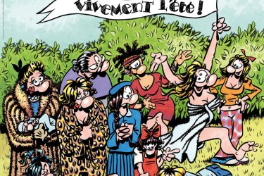 Illustration : Florence Cestac pour Delémont'BD 2022