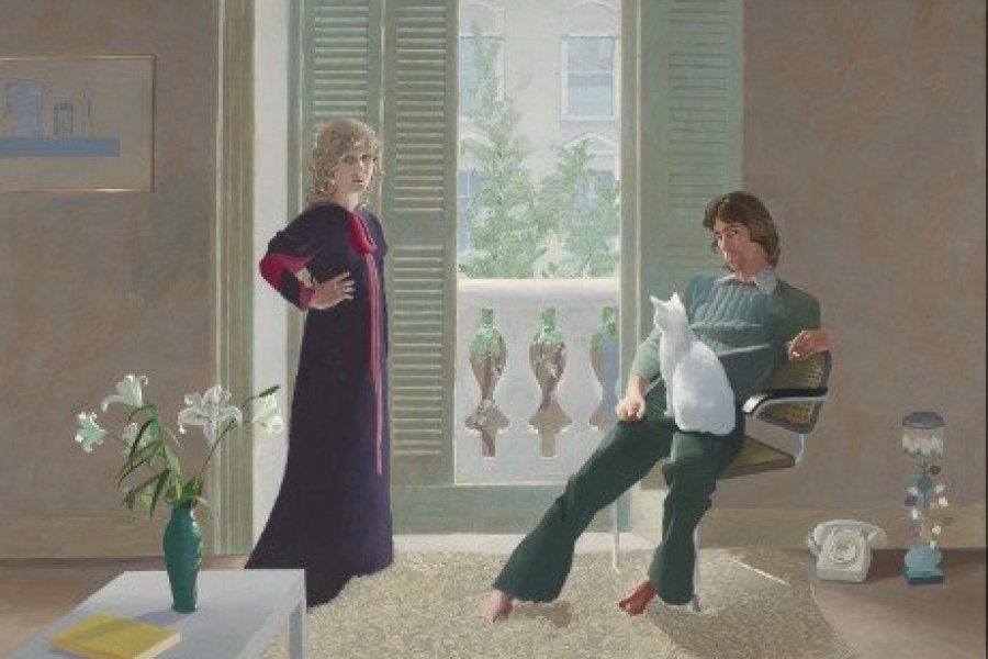 Exposition-rétrospective de David Hockney au Musée Granet