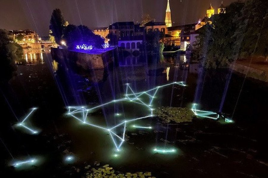 Constellations de Metz : rencontre du patrimoine et des arts numériques