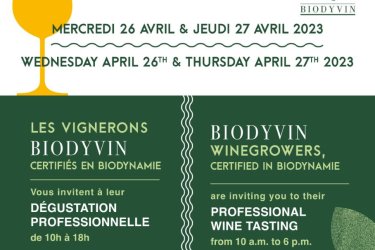Biodyvin Dégustation des Primeurs de Bordeaux
