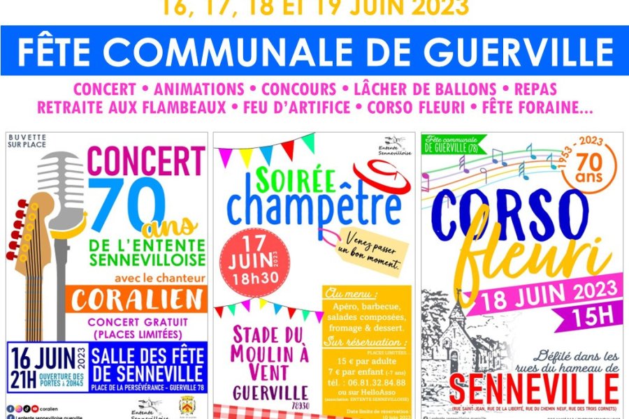 Fête communale de Guerville